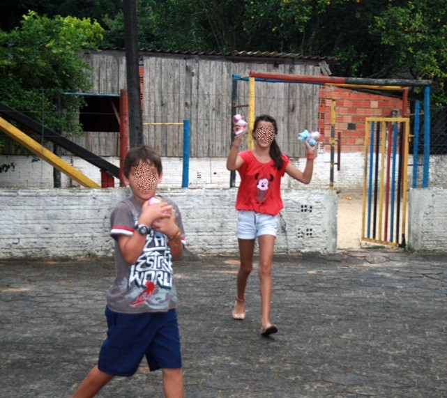 Caça aos ovinhos fechou as comemorações de Páscoa na Casa-Lar — foto 6